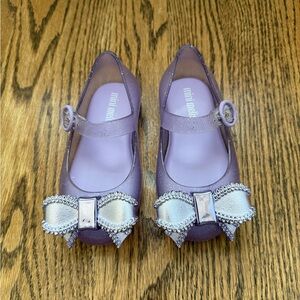 NEW Mini Melissa Purple Sweet Love IV Jelly Mary Jane Shoes Sz. 7